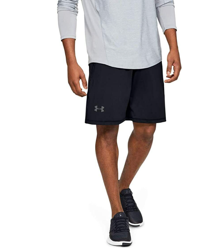 New With Tags Mens Under Armour Gym UA Muscle Athletic Logo 10" Shorts